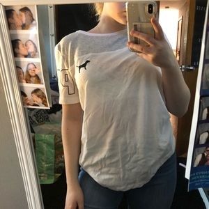 Pink short sleeve top